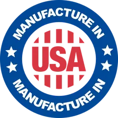 Seal: manufactured in the USA