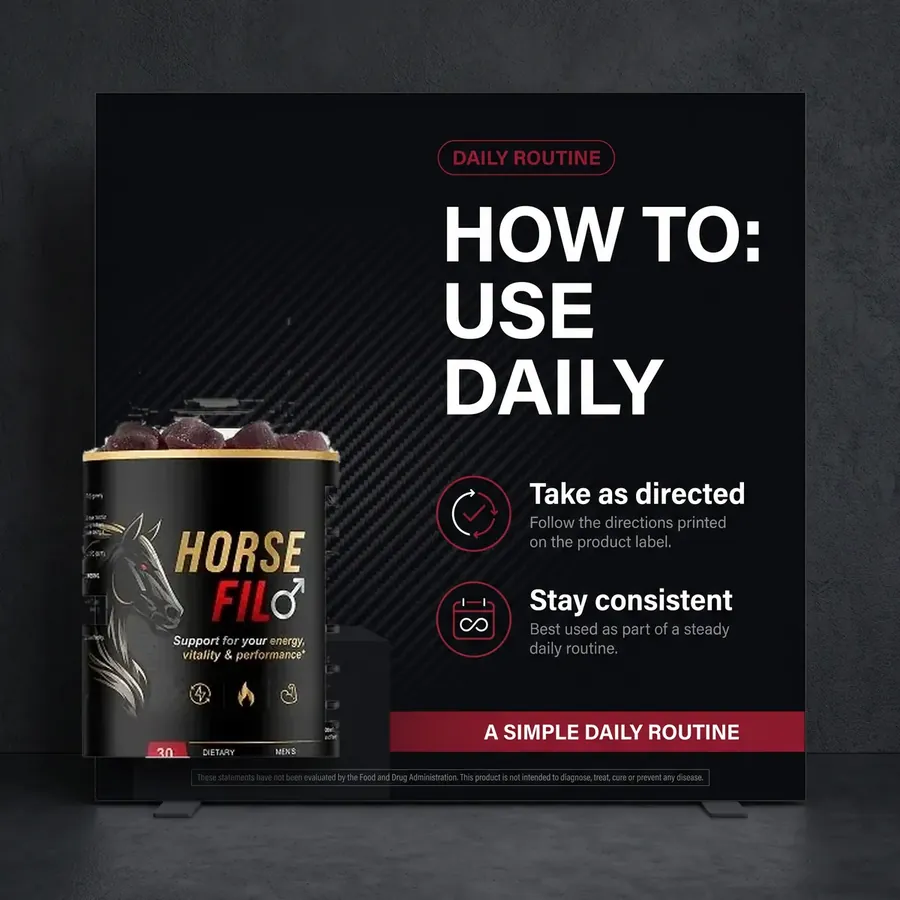 HorseFil how to use daily panel: take as directed, stay consistent
